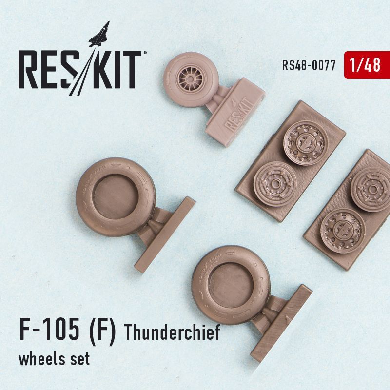 1:48 F-105 (F) Thunderchief Wheels Set