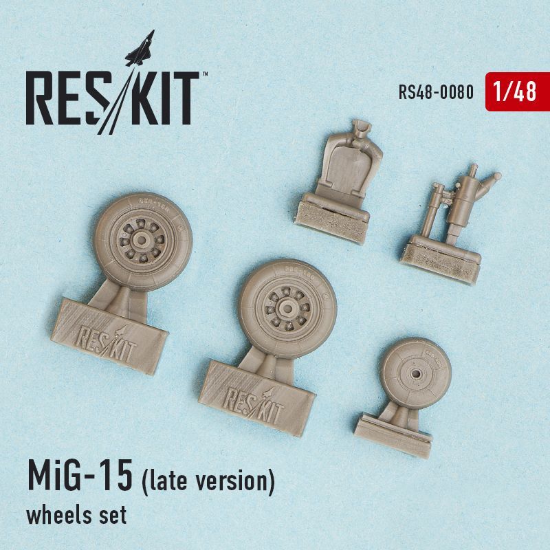 1:48 MiG-15 (Late) Wheels Set