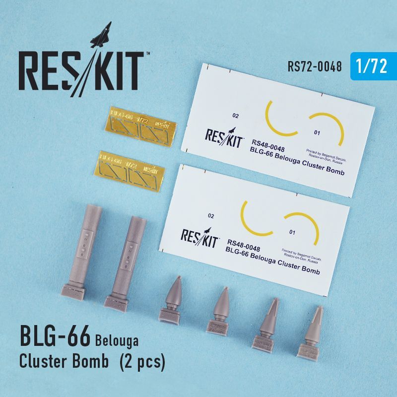 1:72 BLG-66 Belouga Cluster Bomb (2 pcs)