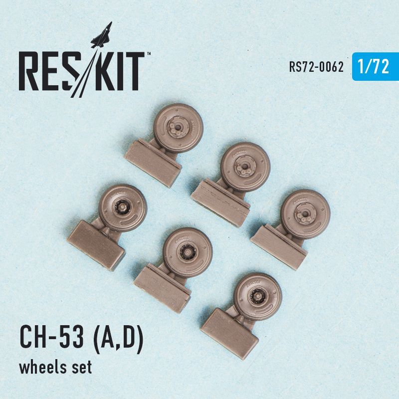 1:72 CH-53 (A,D) Wheels Set