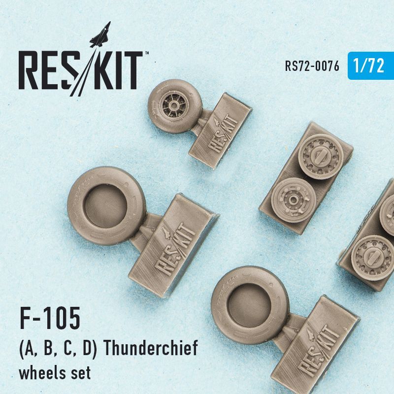 1:72 F-105 (A, B, C, D) Thunderchief Wheels Set