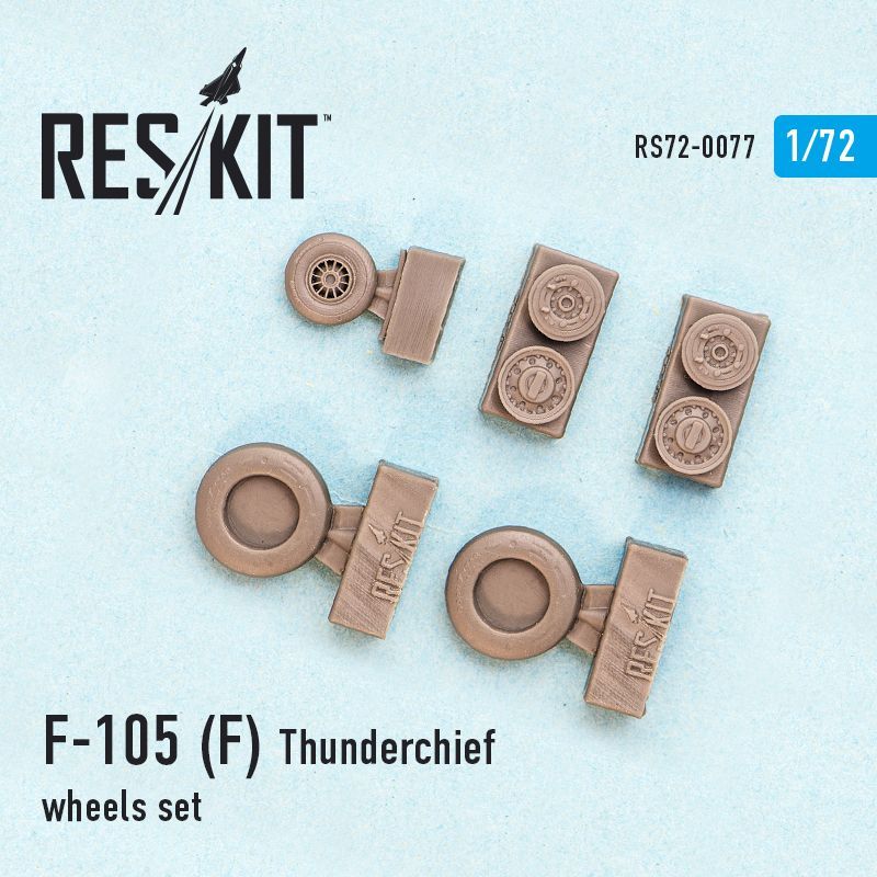 1:72 F-105 (F) Thunderchief Wheels Set