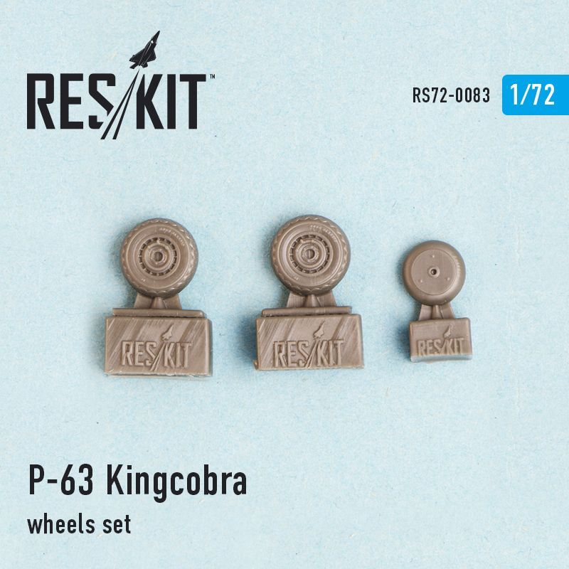 1:72 P-63 Kingcobra Wheels Set