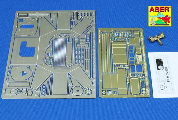1:35 Gun ahield for Panzerjager I with 4.7 cm Pak - late version - additional set