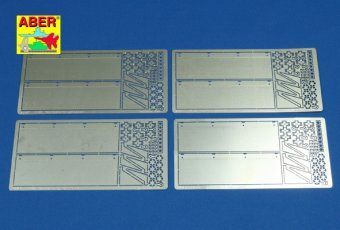 1:16 Side fenders for Tiger I, Ausf.E