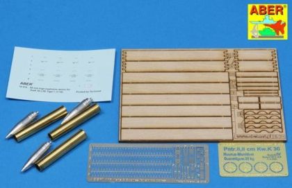 1:16 8,8 cm Tiger I high-explosive Ammo with box