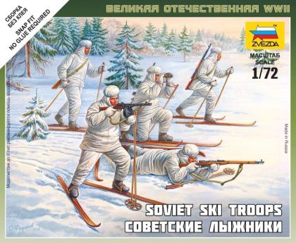 1:72 Soviet Infantry in winter uniform