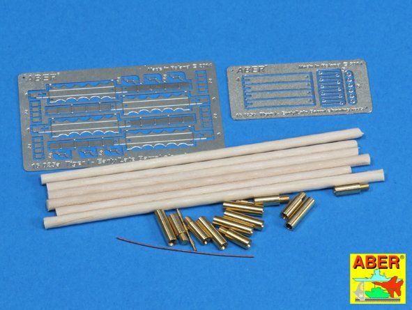 1:16 Barrel cleaning rods with brackets for Tiger I – early/late