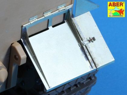 1:16 Rear fenders for Tiger I, Ausf.E – (Late version)