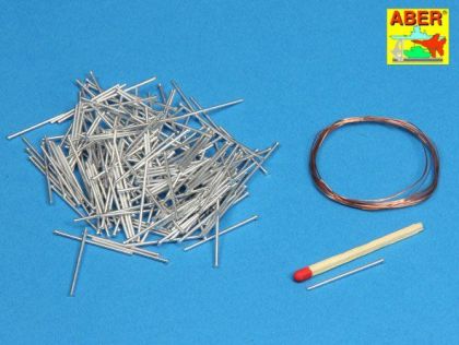 1:16 Panzer IV track link pins x 200 pcs.
