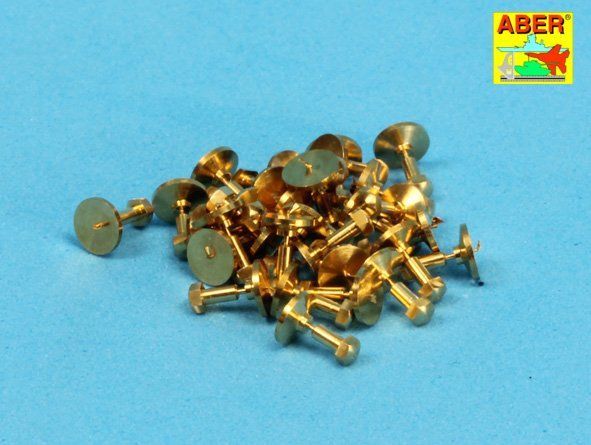 1:16 Turned imitation of Hexagon bolts x30 pcs.
