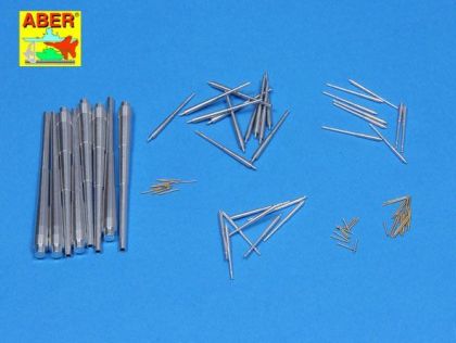 1:200 Set of barrels for Bismarck