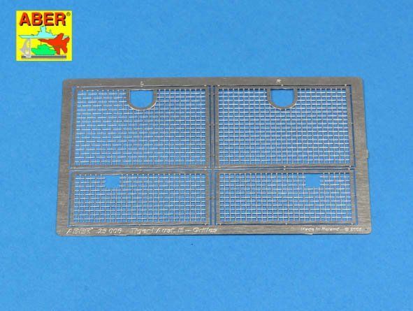 1:25 Grilles for Sd. Kfz.181.Tiger I