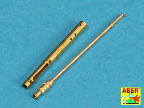 1:25 Turned barrel for German tank machine gun MG34