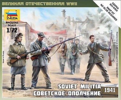 1:72 Soviet Militia 1941
