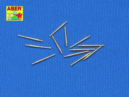 1:350 Set of 12 pcs 127mm type 89 A/A long barrels for Japan ships