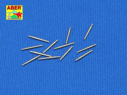 1:350 Set of 12 pcs 127mm type 89 A/A short barrels for Japan ships