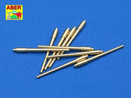 1:350 Set of 9pcs 406mm barrels for US ship: Iowa, New Jersay, Missouri, Wisconsin