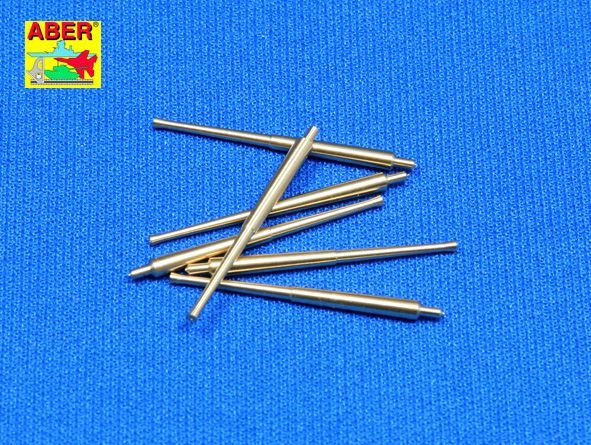 1:350 Set of 6 pcs 155 mm barrels for Japanese ships Yamato and Musashi