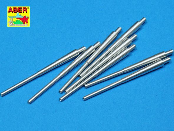 1:350 Set of 8 pcs 380 mm barrels for German ships: Bismarck, Tirpitz
