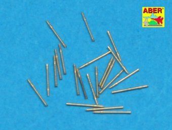 1:350 Set of 20 pcs 20 mm L/65 barrels C/38 for German ships