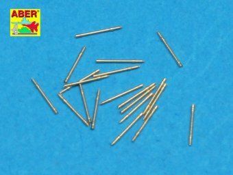 1:350 Set of 20 pcs 20 mm L/65 barrels MG C/30 for German ships