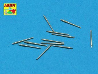 1:350 Set of 12 pcs 76,2 mm (3in/50) barrels for US Navy ships