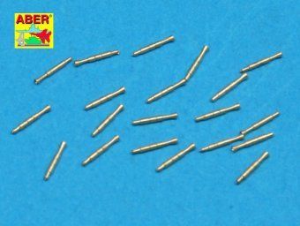 1:350 Set of 20 pcs QF 2-pdr 40 mm Mk.VIII ''Pom Pom'' barrels for Royal Navy ships