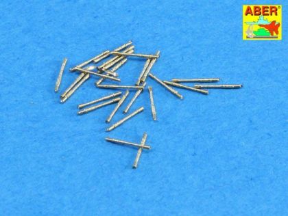 1:350 Set of 20 pcs 13 mm type 93 A/A barrels for Japan Navy ships