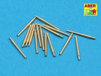 1:350 Set of 16 pcs 102 mm QF Mk.V barrels for Royal Navy