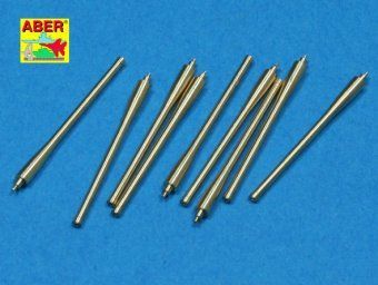 1:350 Set of 9 pcs 152mm barrels for ships Richeulieu, Jean Bart, La Galissonniere clas crusier