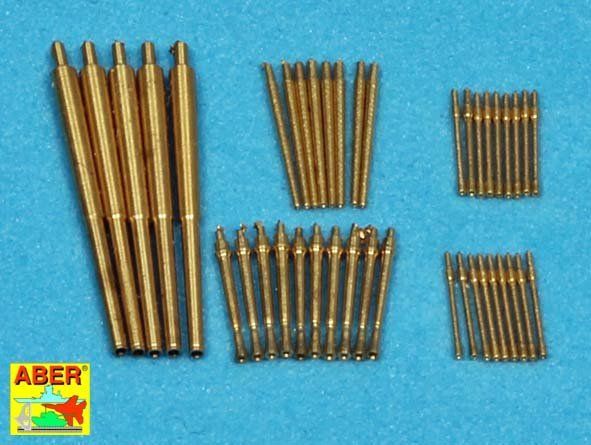 1:350 Set of Barrels for Narvic classe destroyers type 1936B