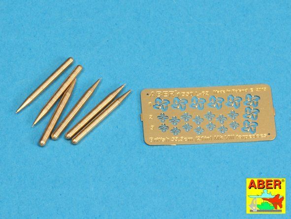 1:350 Set of 6 British torpedoes 53,3cm MK.VIII