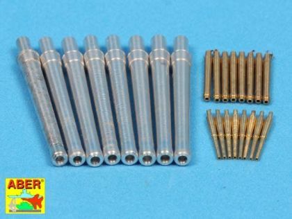 1:350 Set of Barrels for H.M.S. Warspite battleship