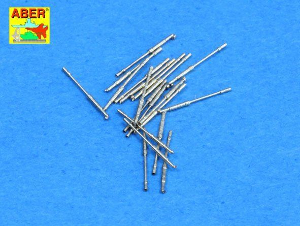 1:350 Set of 20 pcs 20 mm /65 Breda gun barrels for Italian Navy ships