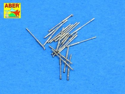 1:350 Set of 20 pcs 20 mm /65 Breda gun barrels for Italian Navy ships