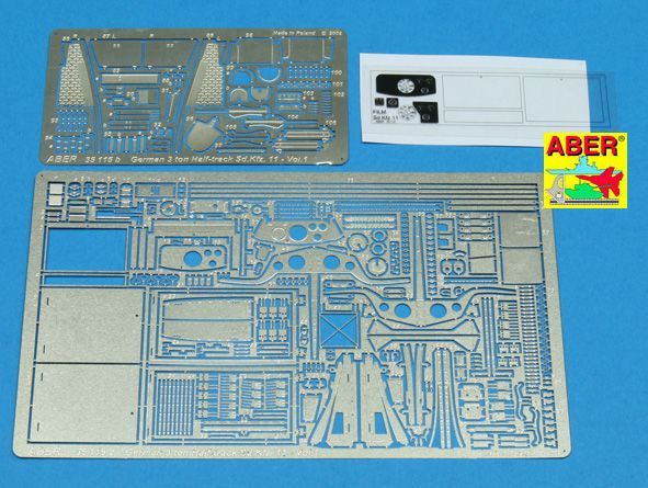1:35 German 3 ton Half-track Sd.Kfz.11 - vol.1 - basic set