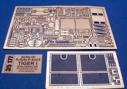 1:35 Sd.Kfz.VI Ausf.E Tiger I, Initial production