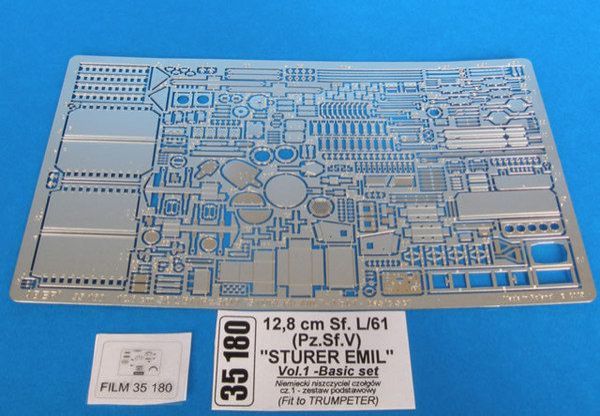 1:35 German tank destroyer 12,8 cm Sf. L/61 (Pz.Sf.V) ''Sturer Emil'' - vol.1 - basic set