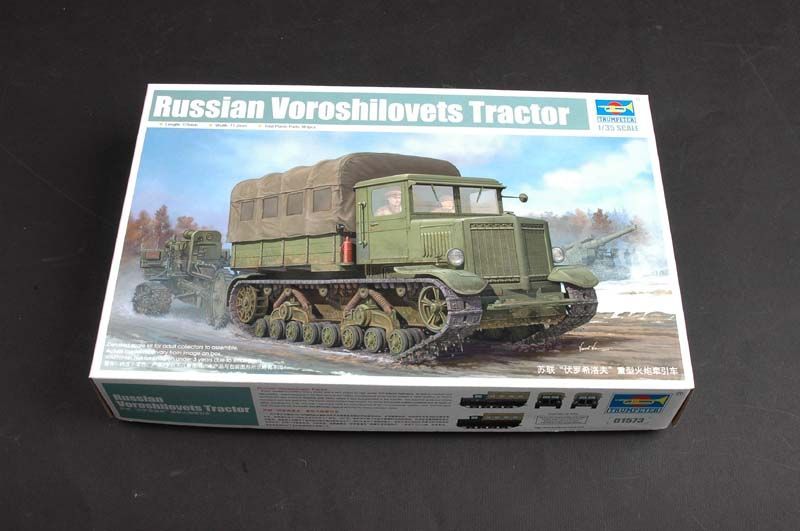 1:35 Russian Voroshilovets Tractor