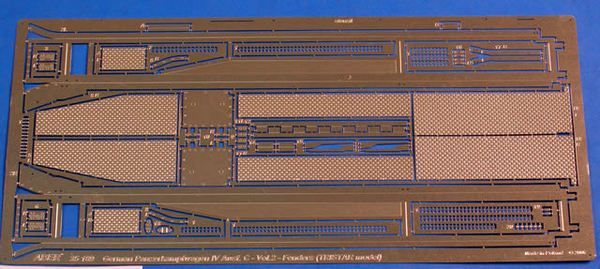 1:35 German medium tank Pz.Kpfw. IV, Ausf.B/C - vol. 2 - additional set - fenders