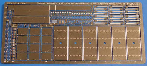 1:35 Russian heavy tank KV-1 - vol. 6 - additional set - box-type lubricant tanks