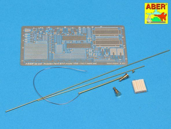 1:35 Russian light tank BT-7 - vol.1 - basic set