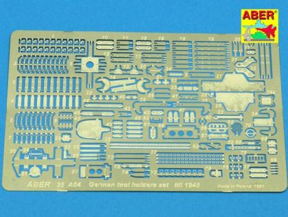 1:35 German tool holders set from 1943-1945