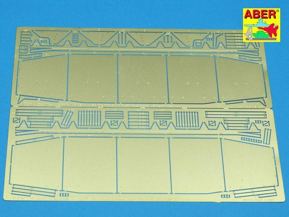1:35 Side skirts for Panzer IV Ausf.H,J and for Sturmpanzer IV ''Brummbar''