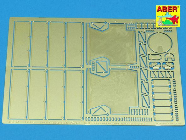 1:35 Fenders and exhaust covers for Tiger I (for early-late versions)