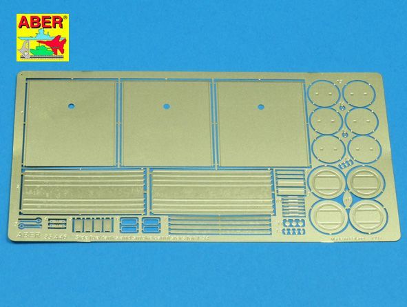 1:35 Side fuel tanks and smoke cannisters for T-34