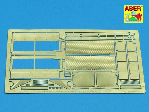1:35 Back fenders for all models of Panzers IV