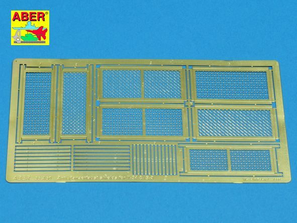 1:35 Anti-Panzerfaust shields used on T-34 and also on IS-2 during Berlin offensive