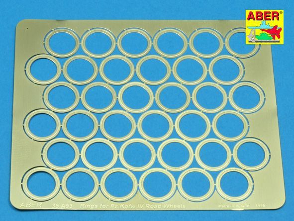 1:35 Rings between road wheels for Pz.Kpfw.IV